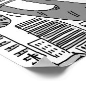 トロンボおもしろいン選手ミュージシャン ポスター (角)