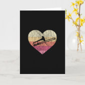 トロンボニスト遊ラブズトロンボーン カード (黄色い花)