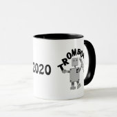 トロンボロボット文字 マグカップ (正面右)