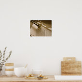 トロンボンキャンバス印刷 ポスター (キッチン)