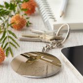 トロンボンキーチェーン キーホルダー (側面)