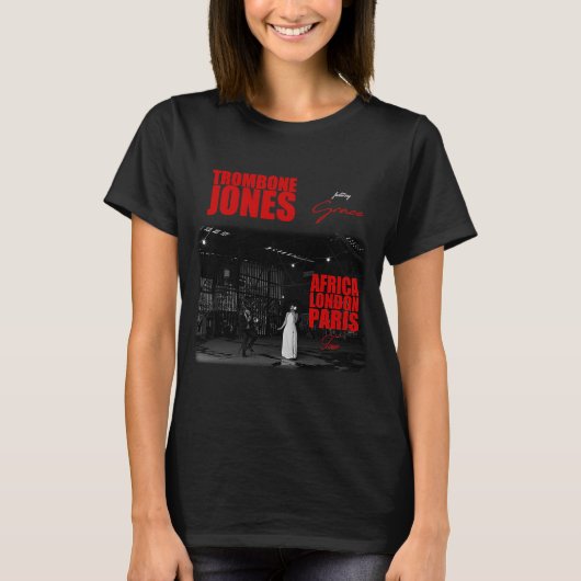 トロンボンジョーンズ世界ツアー Tシャツ (正面)