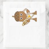 トロンボンナット 長方形シール (バッグ)