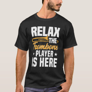 トロンボンプレーヤーブラス楽器トロンボーン Tシャツ