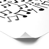 トロンボンミュージカルノートトロンボンストブラスミュージシャン フォトプリント            (角)