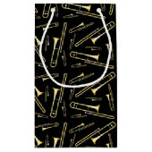 トロンボンミュージック先生 スモールペーパーバッグ (裏面)