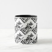 トロンボンラフ文字 マグカップ (中央)