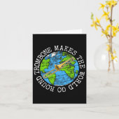 トロンボーンが世界を動かす カード (黄色い花)