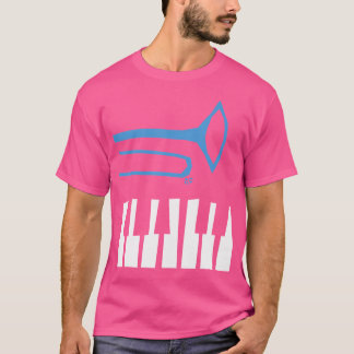 トロンボーンとピアノ Tシャツ