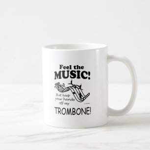 トロンボーンの感じ音楽 コーヒーマグカップ