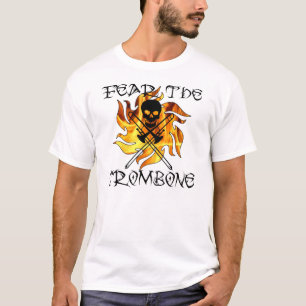 トロンボーンを恐れて下さい Tシャツ