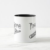 トロンボーンクモの巣 マグカップ (中央)