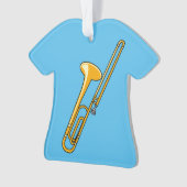 トロンボーンスケッチ オーナメント (正面)