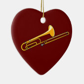 トロンボーンスケッチ セラミックオーナメント (右)