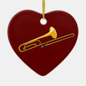 トロンボーンスケッチ セラミックオーナメント (正面)