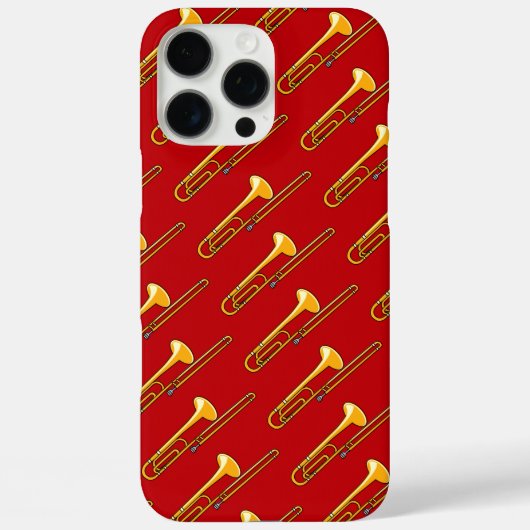 トロンボーンスケッチ Case-Mate iPhoneケース (裏面)