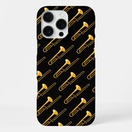 トロンボーンスケッチ iPhoneケース (裏面)