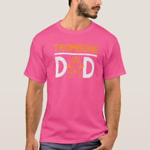 トロンボーンパパミュージカル楽器ミュージシャンファーザーズD Tシャツ