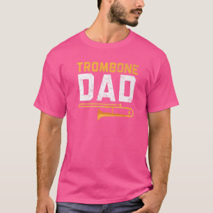 トロンボーンパパミュージカル楽器ミュージシャンファーザーズD Tシャツ