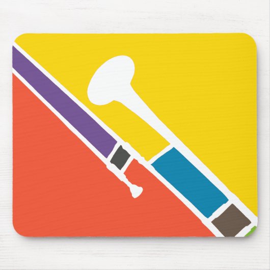 トロンボーンマウスパッド マウスパッド (正面)