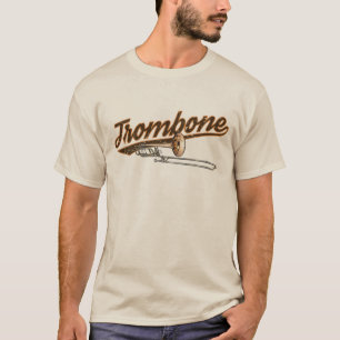 トロンボーンレトロTシャツ Tシャツ