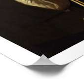 トロンボーン付きJ.S.バッハ ポスター (角)