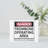 トロンボーン作動領域 ポストカード (スタンド正面)