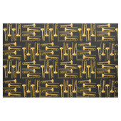 トロンボーン十字 ファブリック (ファットクウォーター)