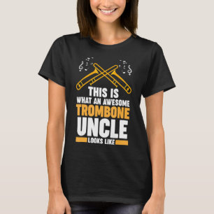 トロンボーン叔父のトロンボーン Tシャツ