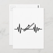 トロンボーン周波数 ポストカード (正面/裏面)