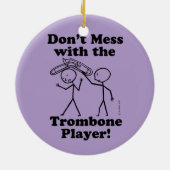 トロンボーン奏者に干渉しない セラミックオーナメント (裏面)