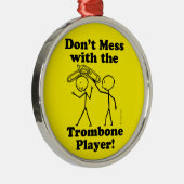 トロンボーン奏者に干渉しない メタルオーナメント (右)