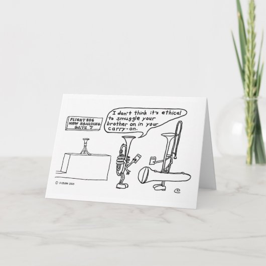 トロンボーン密輸 カード (正面)