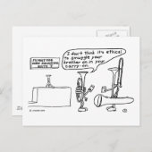 トロンボーン密輸 ポストカード (正面/裏面)