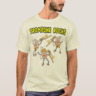 トロンボーン岩 Tシャツ