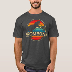 トロンボーン恐竜 Tシャツ
