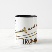 トロンボーン愛好家が必要なのは愛 マグカップ (中央)