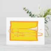 トロンボーン招待状 招待状 (スタンド正面)