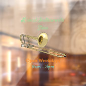 トロンボーン漫画イラストレーション ウィンドウサイン (シート2)