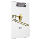 トロンボーン漫画イラストレーション クリップボード (右)