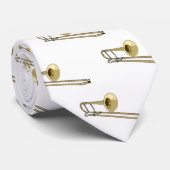 トロンボーン漫画イラストレーション ネクタイ (ロール)