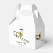 トロンボーン漫画イラストレーション フェイバーボックス (裏面サイド)