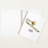 トロンボーン漫画イラストレーション プランナー手帳 (ディスプレー)