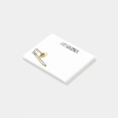 トロンボーン漫画イラストレーション ポストイット (アングル)