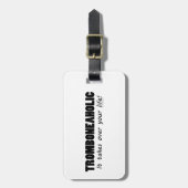 トロンボーン空洞化生活 ラゲッジタグ (正面縦)