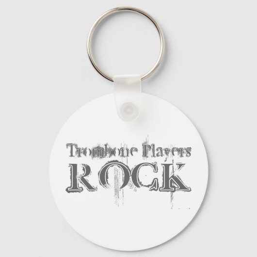 トロンボーン選手の岩 キーホルダー (正面)