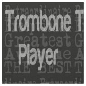 トロンボーン選手 ファブリック (クローズアップ)