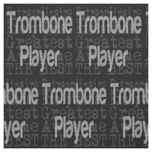 トロンボーン選手 ファブリック (見本)