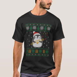 トロンボーン醜いペンギン科 Tシャツ
