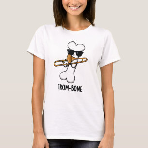 トロンボーン音楽おもしろいトロンボーン Tシャツ